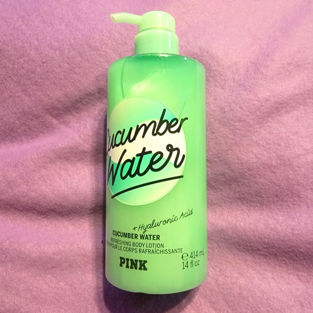 New Pink Cucumber Water Lotion..